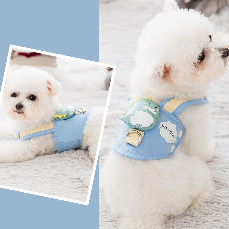 Cute Pet Dog Harness Leash Set - Outlitte