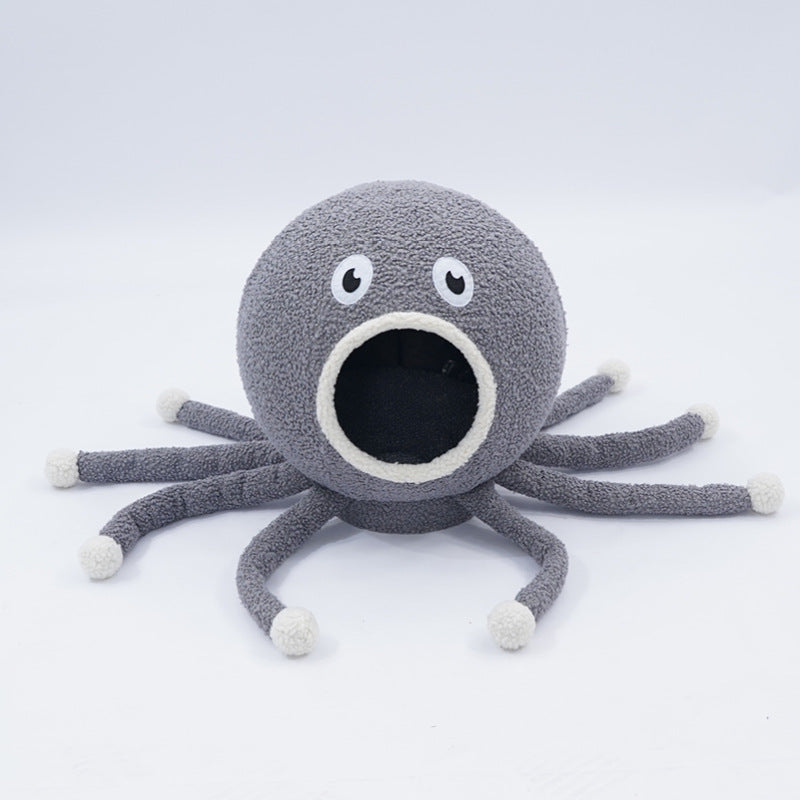 Pet Deep Sleep Cartoon Plush Nest - Outlitte