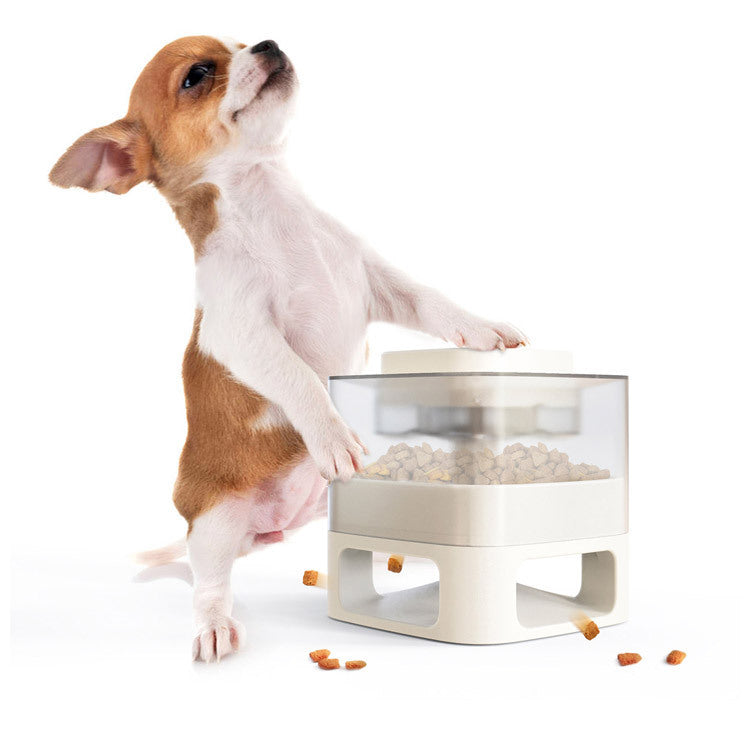 Dog Food Feeder Just One Snap Comes Food - Outlitte