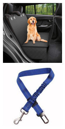 Dog Car Seat Cover View Mesh Pet Carrier Hammock Safety Protector Car Rear Back Seat Mat With Zipper And Pocket For Travel - Outlitte