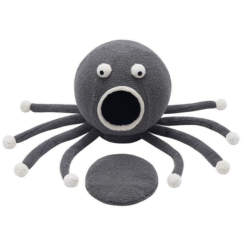 Pet Deep Sleep Cartoon Plush Nest - Outlitte