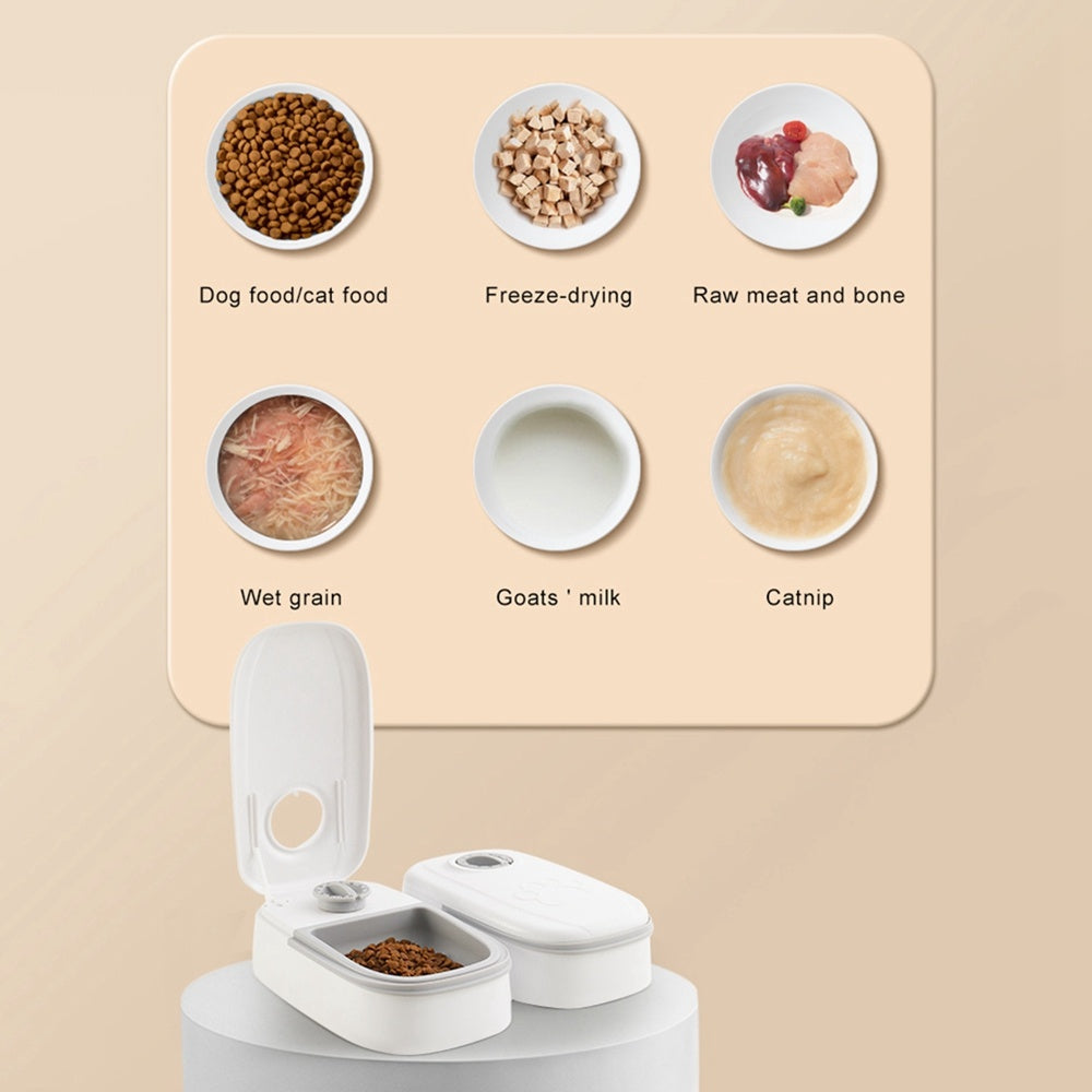 Automatic Pet Feeder Smart Food Dispenser For Cats Dogs - Outlitte