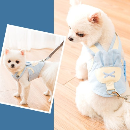 Cute Pet Dog Harness Leash Set - Outlitte