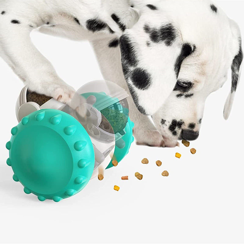 Slow Food Interactive Balance Car Multifunctional Fun Development Smart Pet Feeding Toy - Outlitte