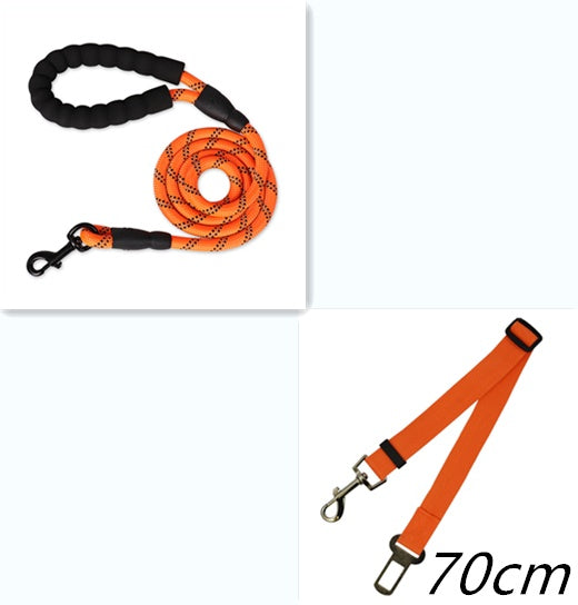 Reflective Dog Leash Nylon Pet Dog Leash Rope For Small Medium Large Dogs - Outlitte