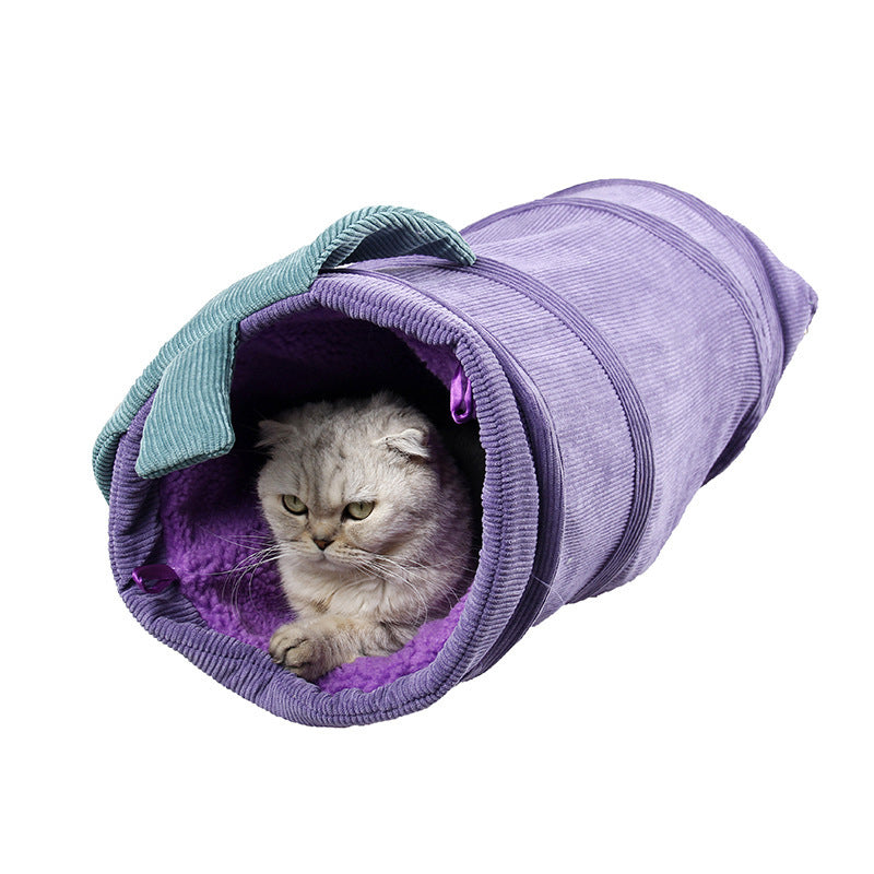 Creative Fruit Funny Pet Cat Tunnel Tubes - Outlitte