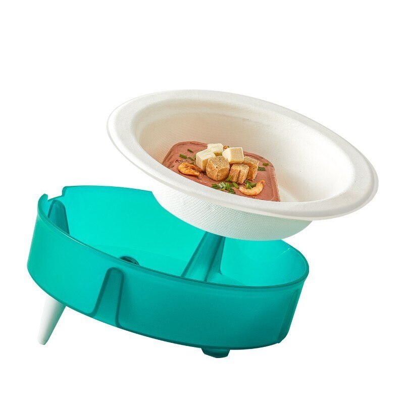 Cat Disposable Food Bowl Replaceable Portable Bowl Dog Feeders - Outlitte