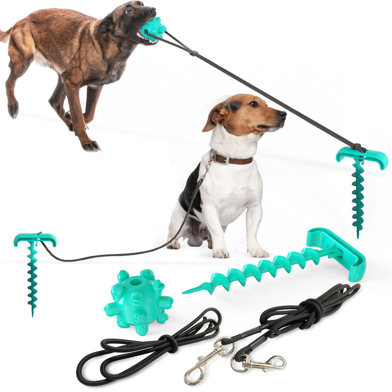 Tie dog leash dog toy - Outlitte