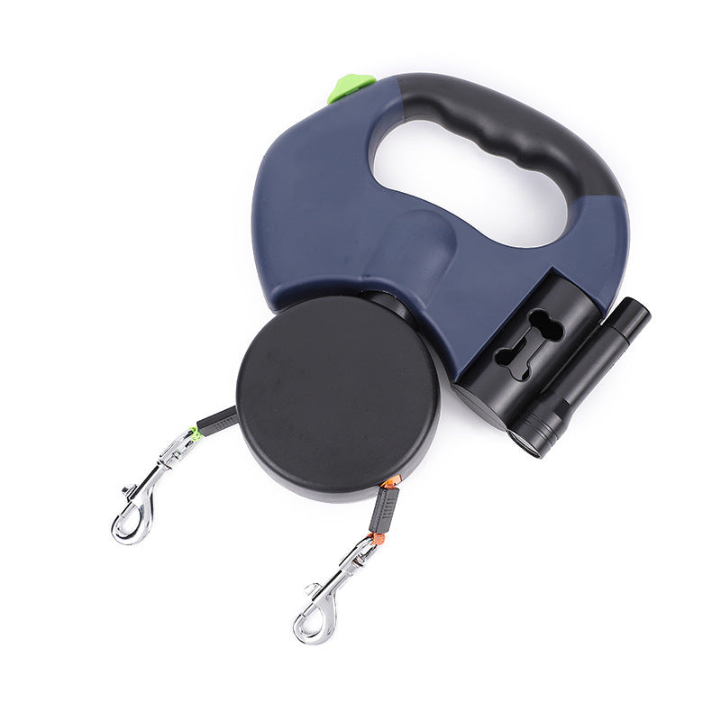 Retractable Dog Leash For Small Dogs Reflective Dual Pet Leash - Outlitte