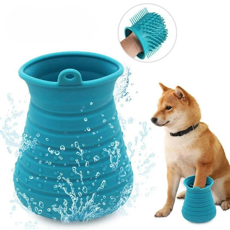 Shiba Inu Paw Cleaner – Easy & Mess-Free Pet Paw Washing - Outlitte