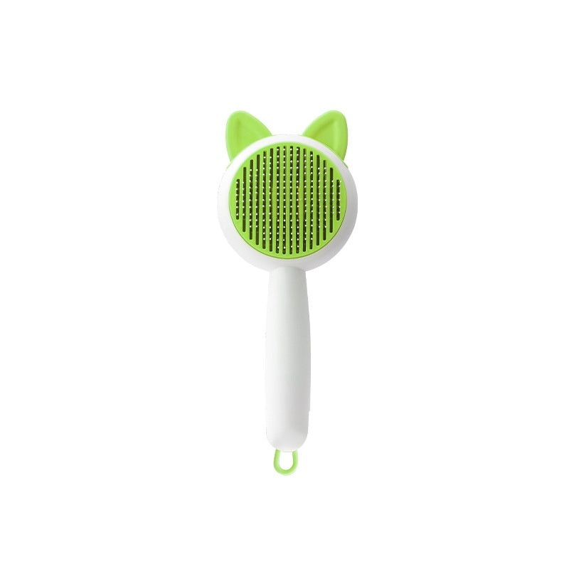 Pet Self Cleaning Hair Remover Brush For Dogs Cats Grooming Tools - Outlitte