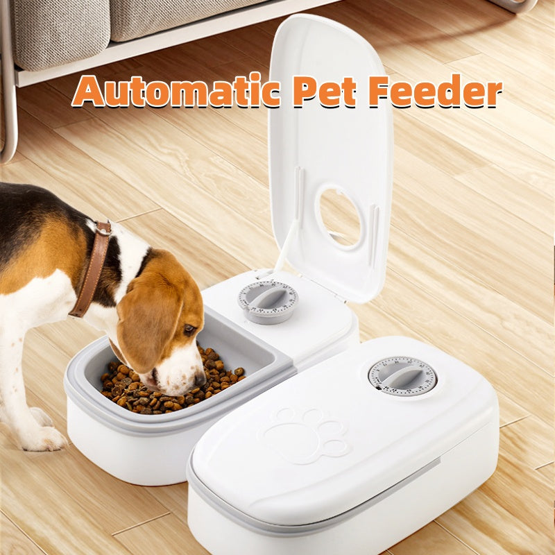 Automatic Pet Feeder Smart Food Dispenser For Cats Dogs - Outlitte